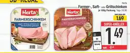 Edeka Herta farmer-, saft- oder grillschinken Angebot