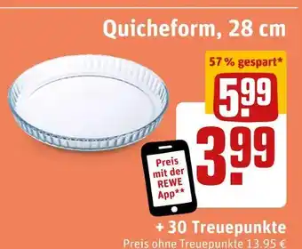 REWE Quicheform Angebot