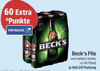 Edeka Beck's beck's pils Angebot