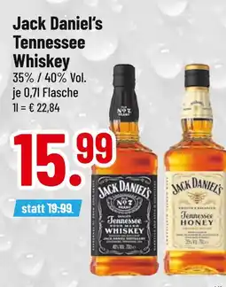 trinkgut Jack daniel’s tennessee whiskey oder tennessee honey Angebot