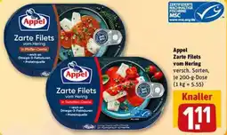 REWE Appel zarte filets vom hering Angebot