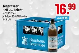 trinkgut Brauhaus tegernsee tegernseer hell oder leicht Angebot