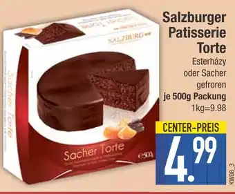 Edeka Salzburger esterházy oder sacher gefroren Angebot