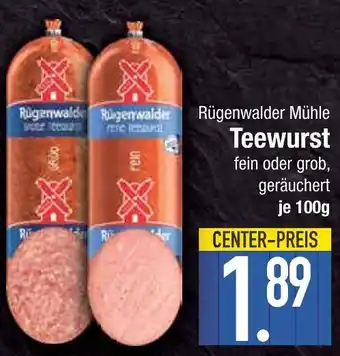 Edeka Rügenwalder mühle teewurst Angebot