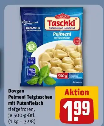 REWE Dovgan pelmeni teigtaschen mit putenfleisch Angebot