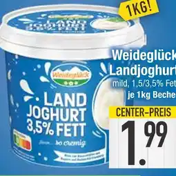 Edeka Weideglück landjoghurt Angebot