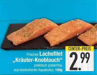 Edeka Frisches lachsfilet kräuter-knoblauch Angebot