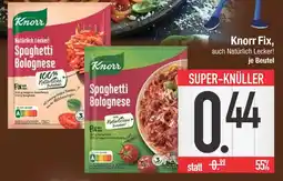 Edeka Knorr spaghetti bolognese Angebot