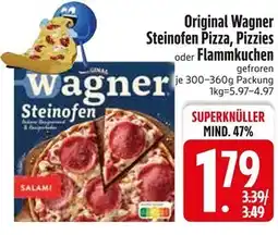 Edeka Wagner steinofen pizza oder flammkuchen Angebot