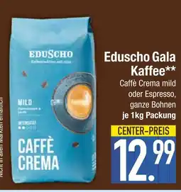 Edeka Eduscho caffè crema mild oder espresso Angebot