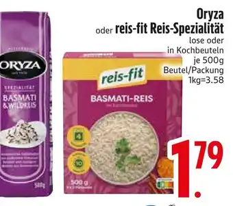 Edeka Oryza reis-fit reis-spezialität Angebot