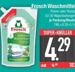 Edeka Frosch waschmittel Angebot