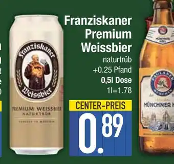 Edeka Franziskaner premium weissbier Angebot