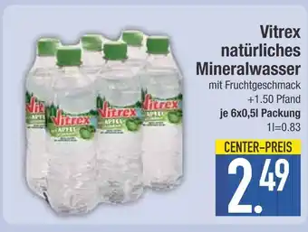 Edeka Vitrex natürliches mineralwasser Angebot