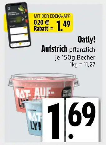 Edeka Oatly! aufstrich Angebot