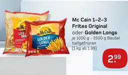 boni Center Mc cain 1-2-3 frites original oder golden longs Angebot