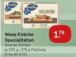 boni Center Wasa knäcke spezialitäten Angebot