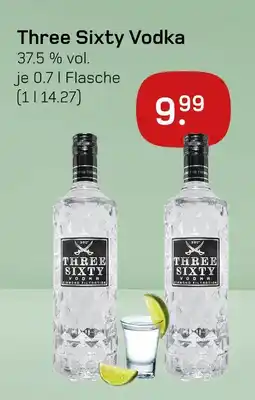 boni Center Three sixty vodka Angebot