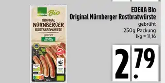 Edeka Edeka bio original nürnberger rostbratwürste Angebot