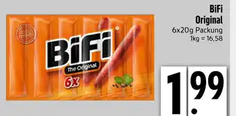 Edeka Bifi original Angebot