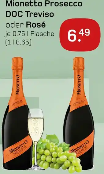 boni Center Mionetto prosecco doc treviso oder rosé Angebot