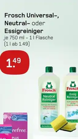 boni Center Frosch universal-, neutral- oder essigreiniger Angebot