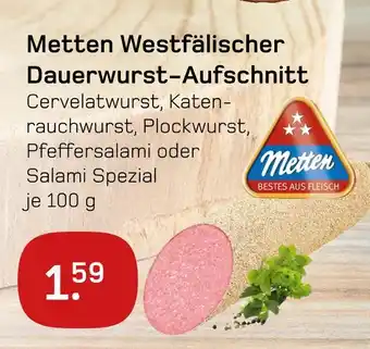 akzenta Metten westfälischer dauerwurst-aufschnitt Angebot