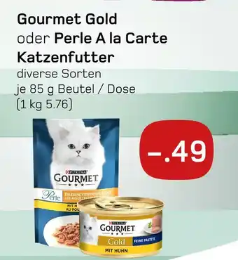 boni Center Purina gourmet gold oder perle a la carte katzenfutter Angebot