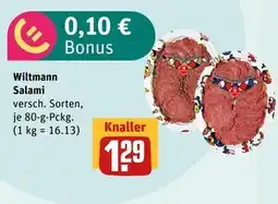 boni Center Wiltmann salami Angebot