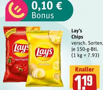 boni Center Lay's chips Angebot