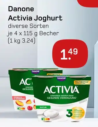 akzenta Danone activia joghurt Angebot