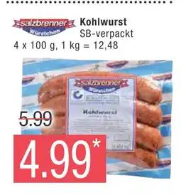 Marktkauf Salzbrenner kohlwurst Angebot