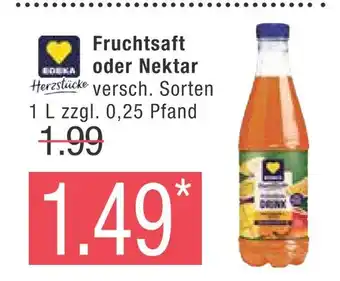 Marktkauf Edeka fruchtsaft oder nektar Angebot