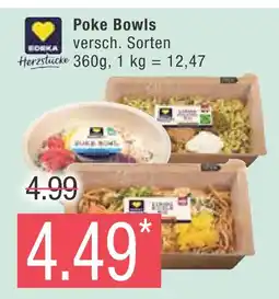 Marktkauf Edeka herzstücke poke bowls Angebot