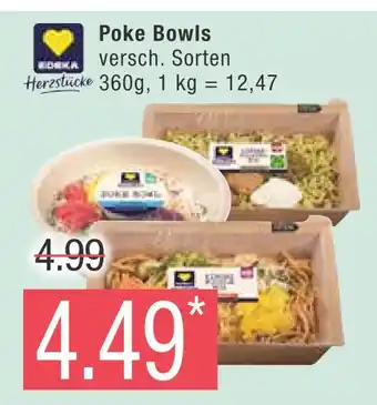 Marktkauf Edeka herzstücke poke bowls Angebot