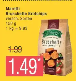 Marktkauf Maretti bruschette brotchips Angebot