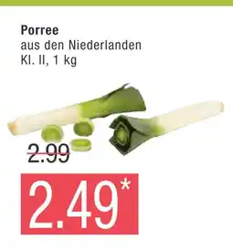 Marktkauf Porree Angebot