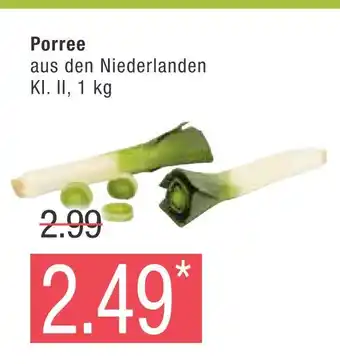 Marktkauf Porree Angebot