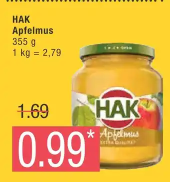 Marktkauf Hak apfelmus Angebot