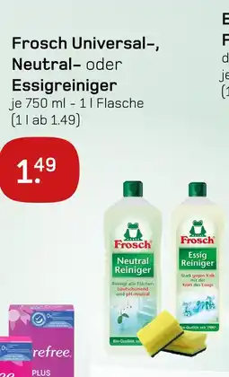 akzenta Frosch universal-, neutral- oder essigreiniger Angebot