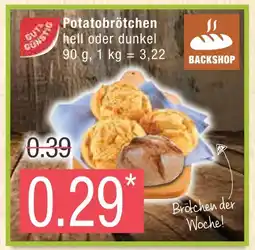 Marktkauf Backshop potatobrötchen Angebot