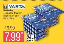 Marktkauf Varta batterien longlife power Angebot