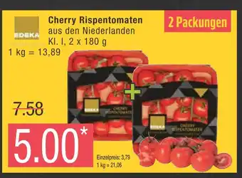 Marktkauf Edeka cherry rispentomaten Angebot