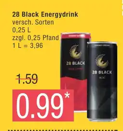 Marktkauf 28 black energydrink Angebot