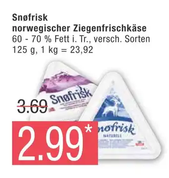 Marktkauf Snøfrisk norwegischer ziegenfrischkäse Angebot