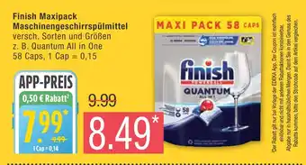 Marktkauf Finish maxipack maschinengeschirrspülmittel Angebot