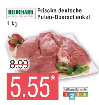 Marktkauf Heidemark frische deutsche puten-oberschenkel Angebot