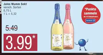 Marktkauf Jules mumm sekt Angebot