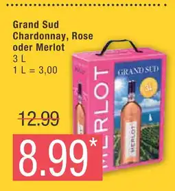 Marktkauf Grand sud chardonnay oder rose oder merlot Angebot