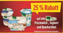 Marktkauf Edeka bio 25 % rabatt Angebot